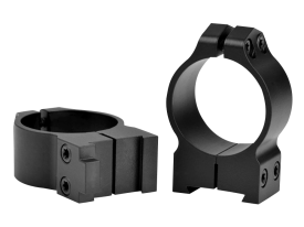 Warne 30mm Medium (1.015'') 19mm Dovetail Rings, Black