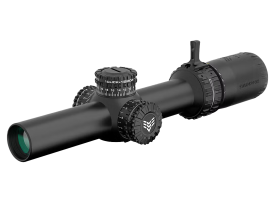Swampfox Optics 1-6x24mm Sfp Illuminated Mil-red Reticle Black