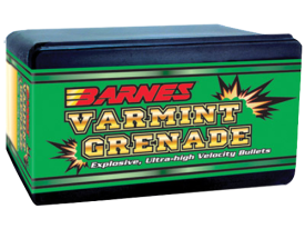 Barnes Varmint Grenade 22 Cal 30gr Hollow Point 100ct