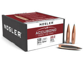 Nosler AccuBond Long Range 338 Cal 300gr Spitzer 100ct