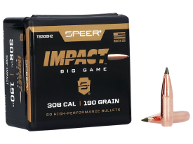 Speer 30 Cal 190gr Impact Polymer Tip 50/Box
