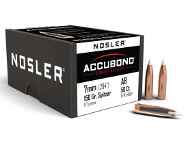 Nosler AccuBond 7mm 150gr Spitzer 50/Box