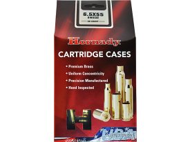 Hornady 6.5x55mm Swede Unprimed Brass Cases 50/Box