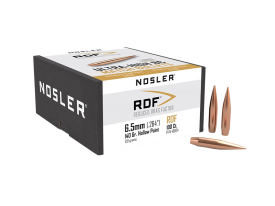 Nosler RDF 6.5mm 140gr Hollow Point Boat Tail 100/Box