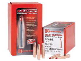 Hornady 7mm (0.284'') 162gr Eld-m 100/box