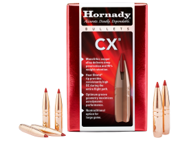 Hornady 6.5mm 120gr CX Copper Solid Projectiles 50/Box