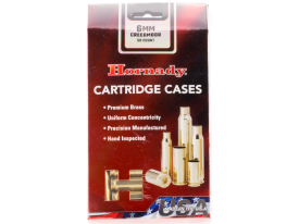 Hornady 6mm Creedmoor Rifle Brass Cases 50/Box