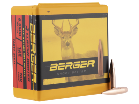 Berger 6.5mm 135gr Classic Hybrid Hunter Projectiles 100/Box