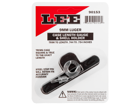 Lee Precision Lee Length Gauge/ Shellholder, 9mm Luger