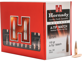 Hornady 6mm (0.243'') 110gr A-tip 100/box