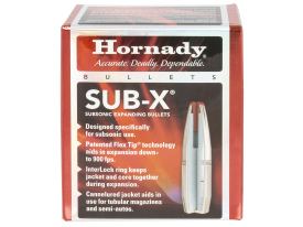 Hornady 30 Cal Sub-X 175gr Subsonic Expanding 100/Box