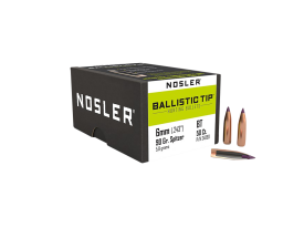 Nosler 6mm 90gr Ballistic Tip Hunting Projectiles 50 Box