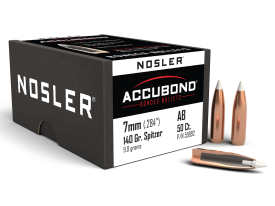 Nosler AccuBond 7mm 140gr Spitzer 50/Box
