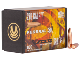 Federal Fusion 270 Cal 150gr Soft Point 100/Box