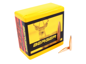 Berger 25 Cal Elite Hunter 133gr Boat Tail 100/Box