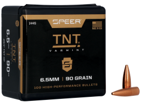 Speer 6.5mm 90gr TNT Jacketed Hollow Point Ammo