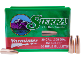 Sierra Varminter .308 150gr Hollow Point Projectiles 100ct