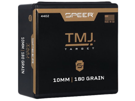 Speer 40 Cal 180gr TMJ Target Ammo 100/Box