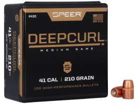 Speer DeepCurl 41 Cal 210gr Hollow Point 100/Box