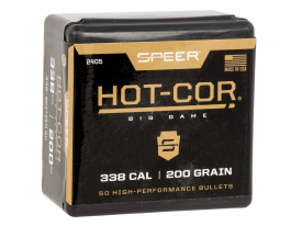 Speer Hot-Cor .338 Cal 200 gr Spitzer Soft Point Projectiles