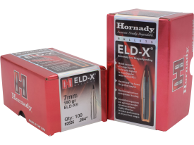 Hornady 7mm 150gr ELD-X Hunting Projectiles 100/Box