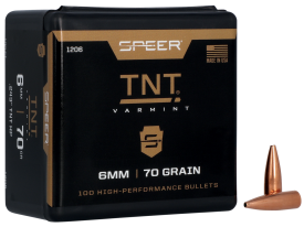 Speer TNT 6mm .243 70gr Jacketed Hollow Point 100ct
