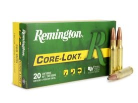 Remington Core-Lokt 308 Winchester 180 Gr Pointed Soft Point (Box)