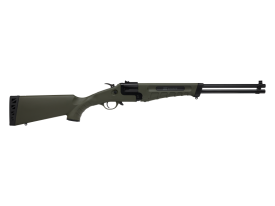 Savage Arms® - 23002 - 42 Takedown 22 LR 410 Bore 20" Break Open 1 Round OD Green Combo Gun