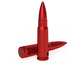 Birchwood Casey Duracap Training Rounds 7.62x39 Aluminum 4 Pack (Box)