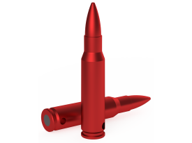 Birchwood Casey Duracap Training Rounds 308 Cal Aluminum 4 Pack (Box)