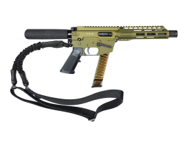 Freedom Ordnance FX9P 9mm Luger Pistol 8" OD Green Synthetic