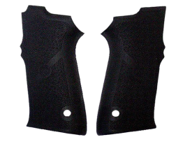 Hogue Grip Panels Durable Rubber Black