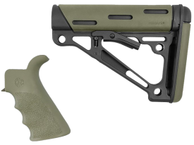 Hogue OverMolded AR15M16 Kit Black Rubber/Polymer