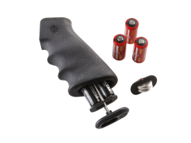 Hogue OverMolded Tactical Grip Black Rubber Cobblestone Finish