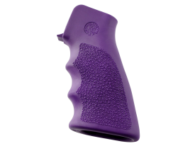 Hogue OverMolded Grip with Finger Grooves Purple Rubber Cobblestone