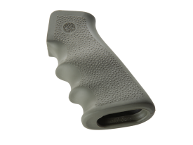 Hogue OverMolded Tactical Grip Finger Grooves Rubber OD Green