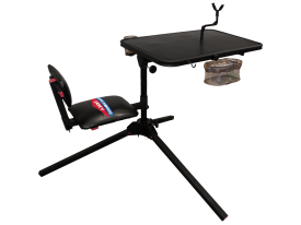 Birchwood Casey Xtreme Shooting Bench 23" x 34" (Black Steel, 3-Leg)