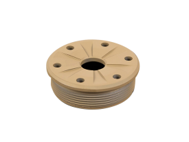 SilencerCo Bravo Front Cap .223 FDE for Suppressors & MAAD Brakes