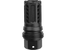 Cobalt Kinetics RCB-6 Muzzle Device 1/2 28 Black Nitride SS for 5.56x45