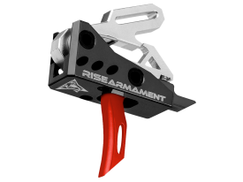 Rise Armament RA535 Advanced Performance Single-Stage Trigger, Black/Red