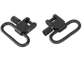 Bulldog Deluxe Locking Swivel Set 1" Steel Black