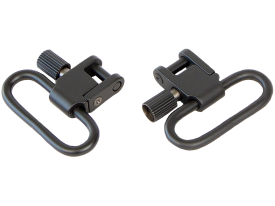 Bulldog Deluxe Locking Swivel Set 1.25" Steel Black