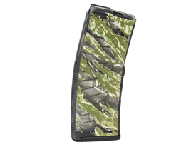 Amend2 AR-15 MOD-C .223/5.56 Tiger Stripe Magazine - 30 Round (Translucent Smoke)