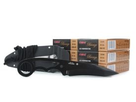 PMC Bronze 223 Remington 55 Gr FMJ BT (Range Bundle) w/ Master USA Tactical Fixed Blade Neck/Boot Knife