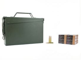 PMC Bronze 223 Remington 55 Gr FMJ BT (Range Bundle) w/ Heavy Duty Ammo Can