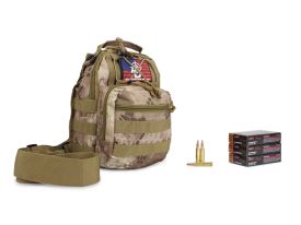 PMC Bronze 223 Rem 55 Gr Pointed SP 60 Round Tacsling Combo (Desert Python)