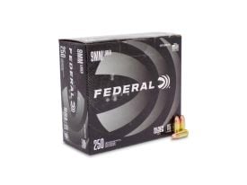 Federal American Eagle Black Pack 9mm 115 Gr FMJ Ammo (Box) / Rebate Eligible