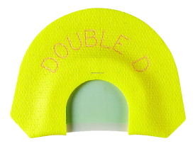 HS Strut Double D Diaphragm Call Turkey Hen Sounds Latex Yellow