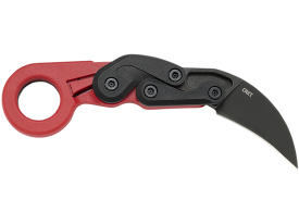 CRKT Provoke 2.47 Inch Hawkbill Blade Red Grivory Handle