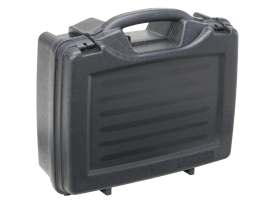 Plano Protector Pistol Case Black Polymer Holds 4 Pistols